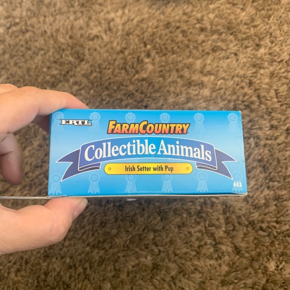 Ertl Irish a setter w/ Pup Collectible Dog Figures Toys 1998 Farm Animals - Picture 8 of 9